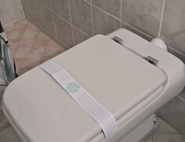 Bagno igienizzato